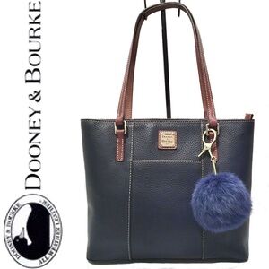 DOONEY & BOURKE midnight blue Lexington purse